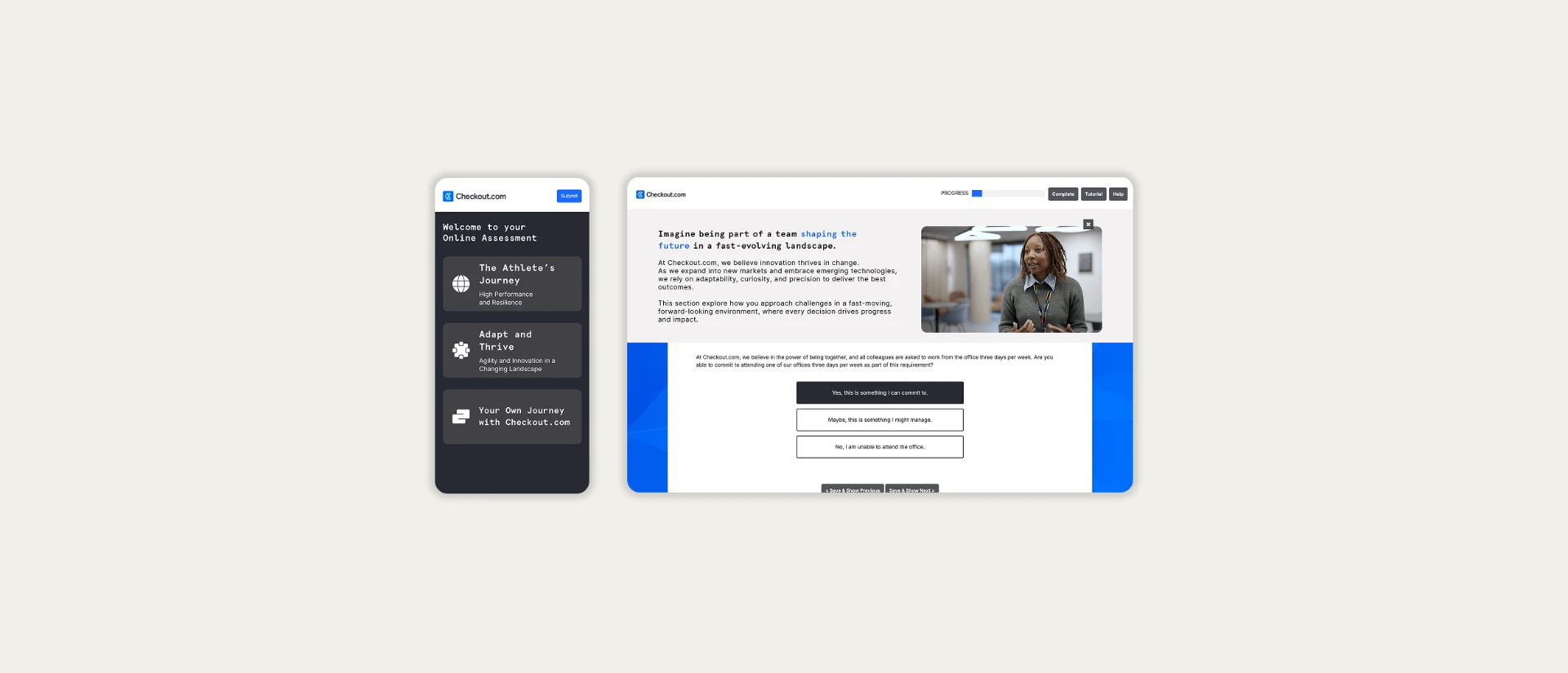 Checkout.com Candidate Experience